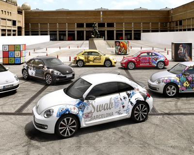 El Beetle se viste de arte urbano
