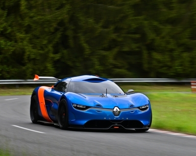 Renault presenta el concept Alpine A110-50