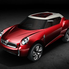 This does a little better job of showing the car's MGB roots with a little Mini mixed in